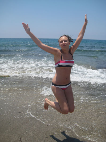Anna Gruzinova, 15 years old